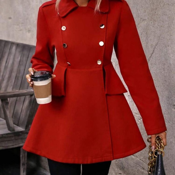 Beautiful red coat for sale - Picture 1 of 2